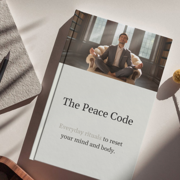 THE PEACE CODE: Everyday rituals to reset your mind and body.