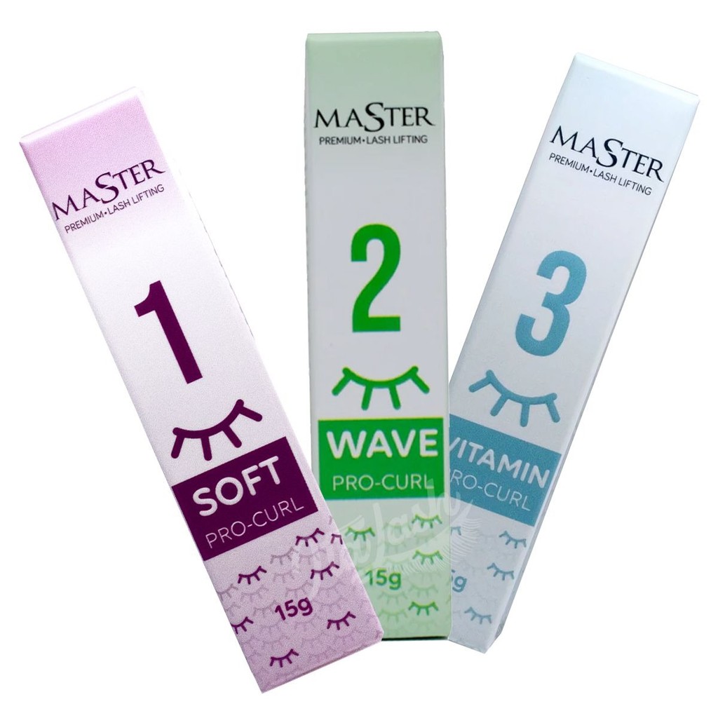 Kit Master Lasht Lift Passo 1 + Passo 2 + Passo 3 15g Anvisa