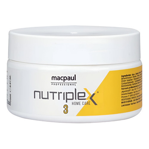 Máscara Capilar Feminina Nutriplex 250g Macpaul Professional