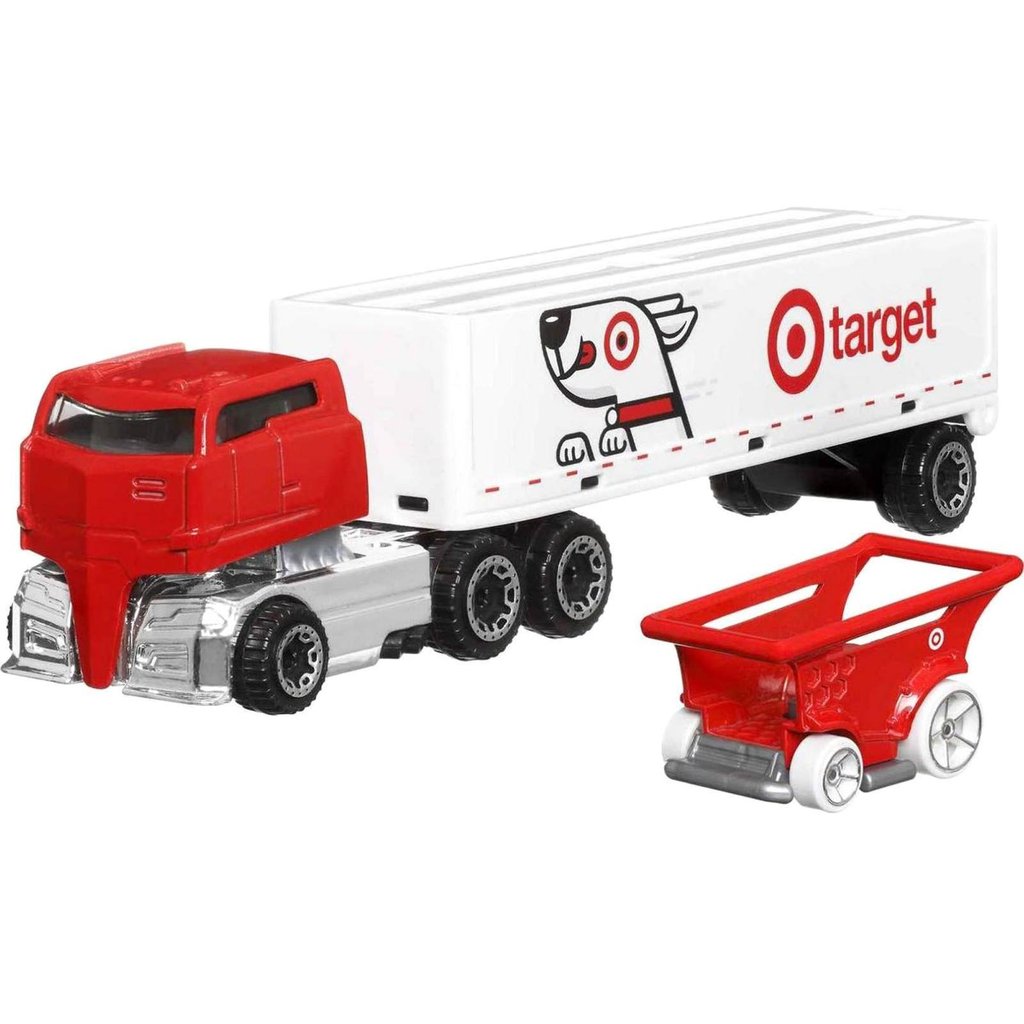 Hot Wheels - Caminhão Bullseye's Big Rig & Shopping Cart - Target Exclusive - HMK76