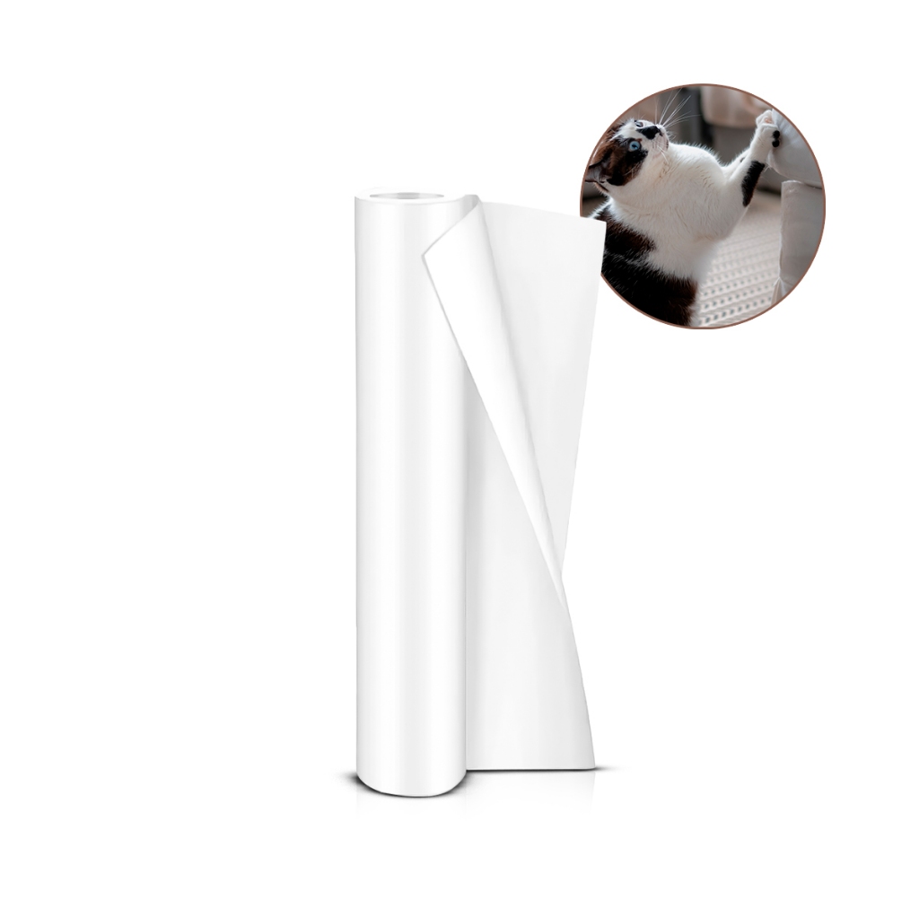Protetor adesivo anti-arranhão gato mobília sofá cadeira pet 3M x 30CM fita Pet arranhador estofado