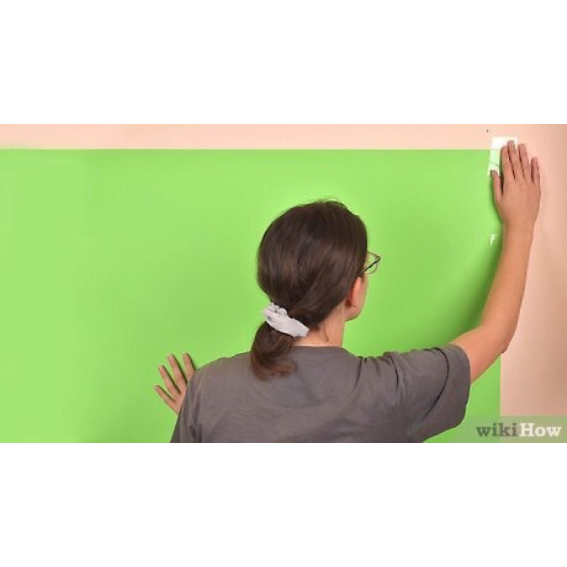 papel de parede lavável chroma-key 100cm x 300cm