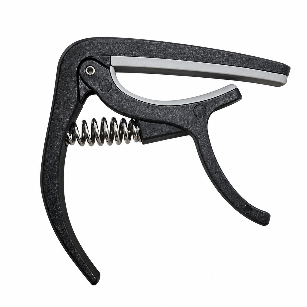 Capotraste Braçadeira para Violão Guitarra cor Preto SMART JX-25