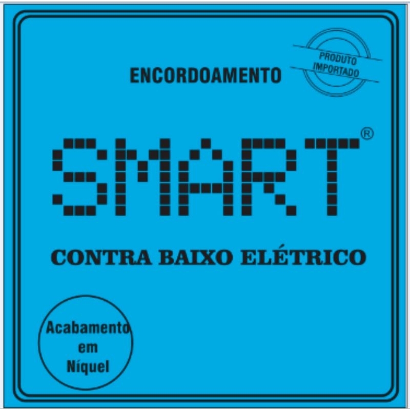 ENCORDOAMENTO PARA CONTRA BAIXO SMART NÍQUEL 6 CRD