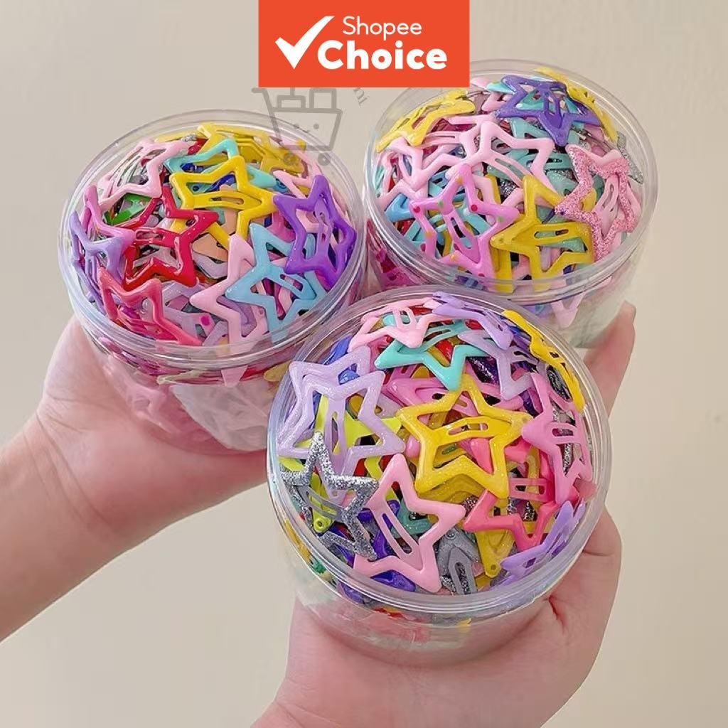 Meninas Doce Estrela Bb Clipe Para Bebê Menina Hairpin Franja Lateral Grampo De Cabelo Crianças Bandana