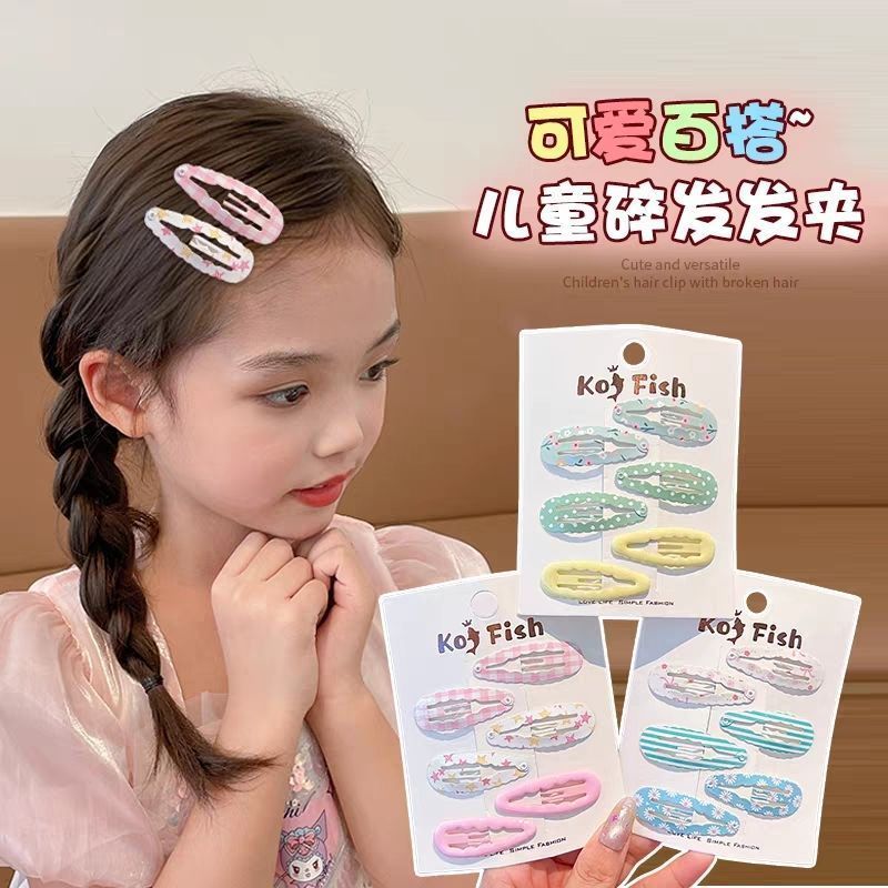 Crianças acessórios para o cabelo meninas cabelo quebrado franja clipe temperamento do bebê bb clipe Hairpin Headdress m