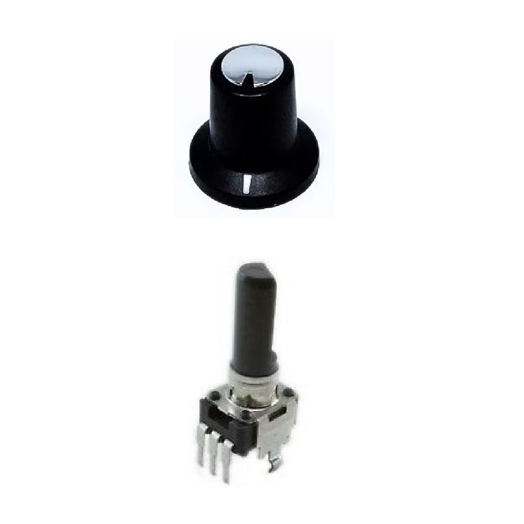 Potenciômetro Microfone Teclado Roland Juno Di com Knob
