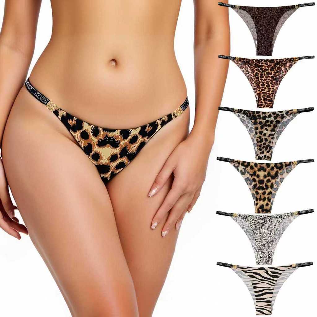6 Pack Premium Seamless Microfiber Thongs