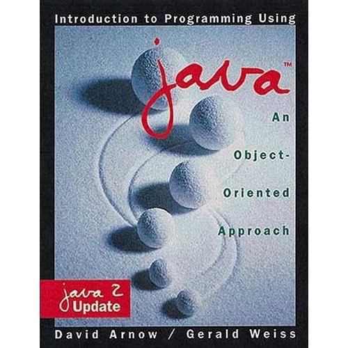INTRODUCTION TO PROGRAMMING USING JAVA AN OBJECT- ORIENTED APPROACH