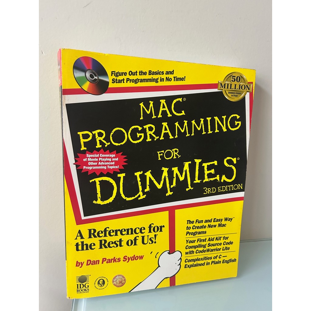 Mac Programming For Dummies de Dan Parks Sydow 7495401