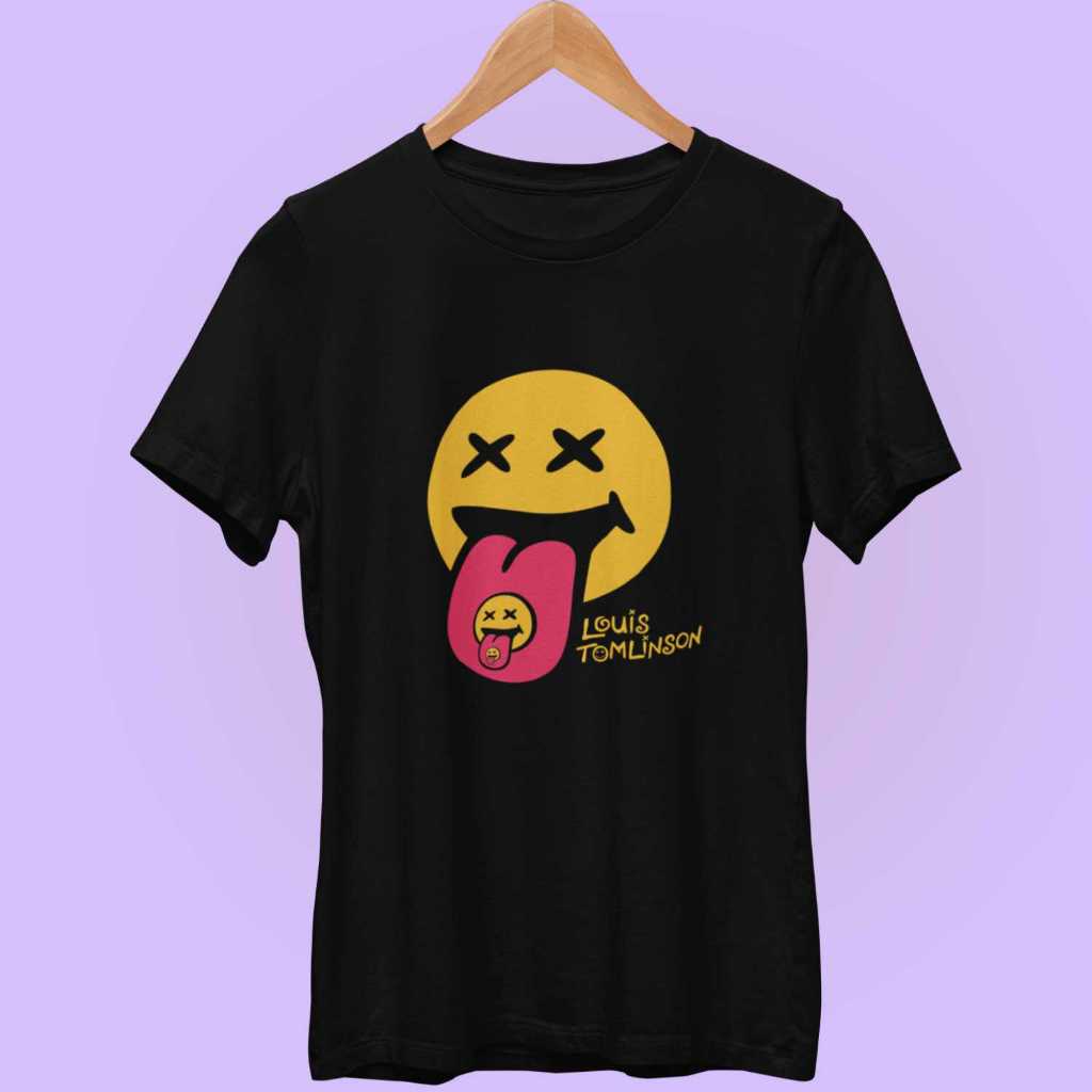 Camiseta Louis Tomlinson | Smiley Tongue [Unissex]