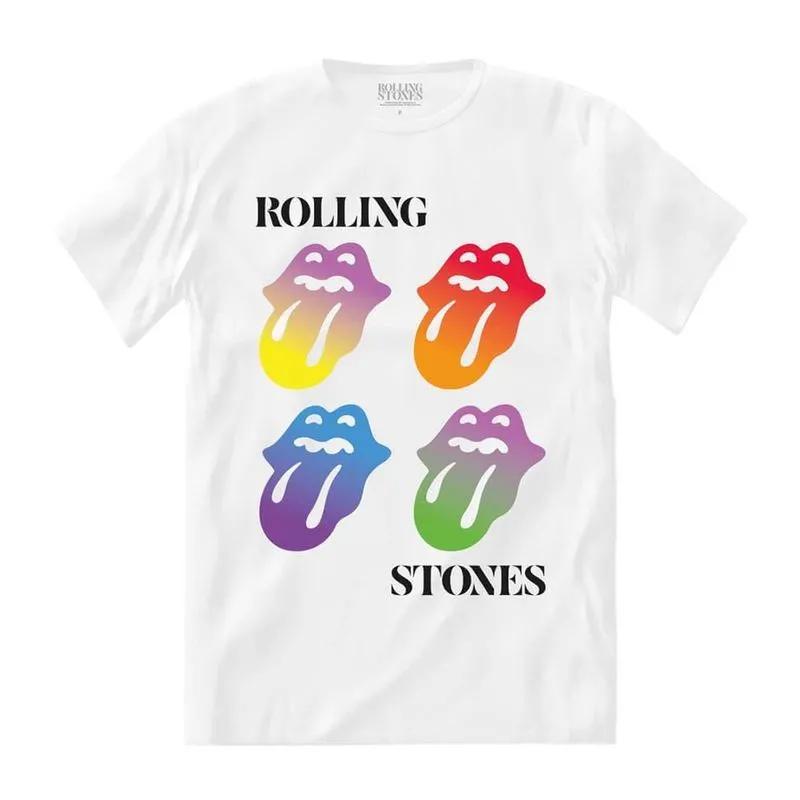 CAMISETA THE ROLLING STONES - COLOUR GRADIENT TONGUES UNIVERSAL MUSIC
