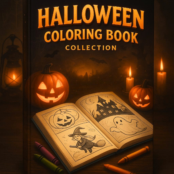 HALLOWEEN COLORING PACK