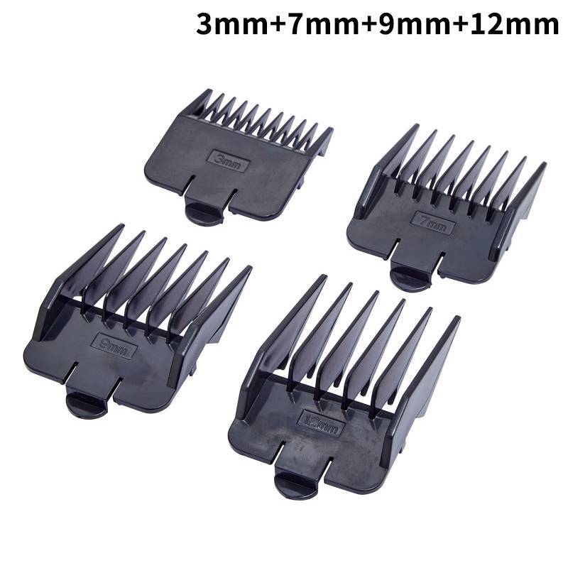 [PEBR] 4pcs Universal Cut Clipper Limitb Guia Tamanho De Fixação Barbeiro Substituição Elétrica Push Shear [fa]