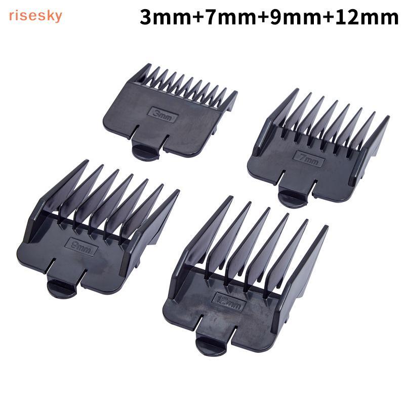 4 Pçs Universal Corte Clipper Limiteb Guia Acessório Tamanho Barbeiro Substituição Elétrica Push Shear Limpb