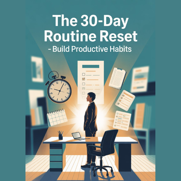 The 30-Day Routine Reset - Build Productive Habits