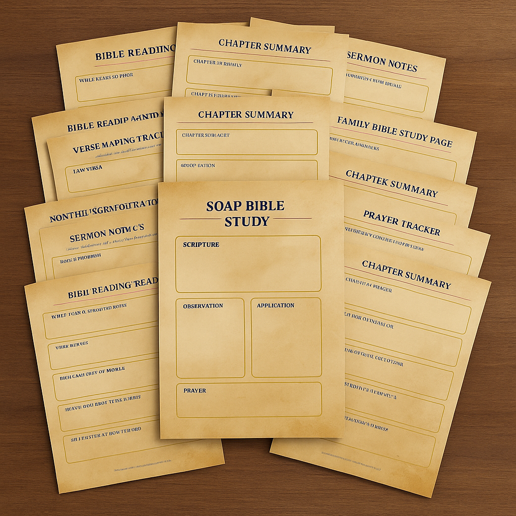 The Ultimate Bible Study Mega Bundle