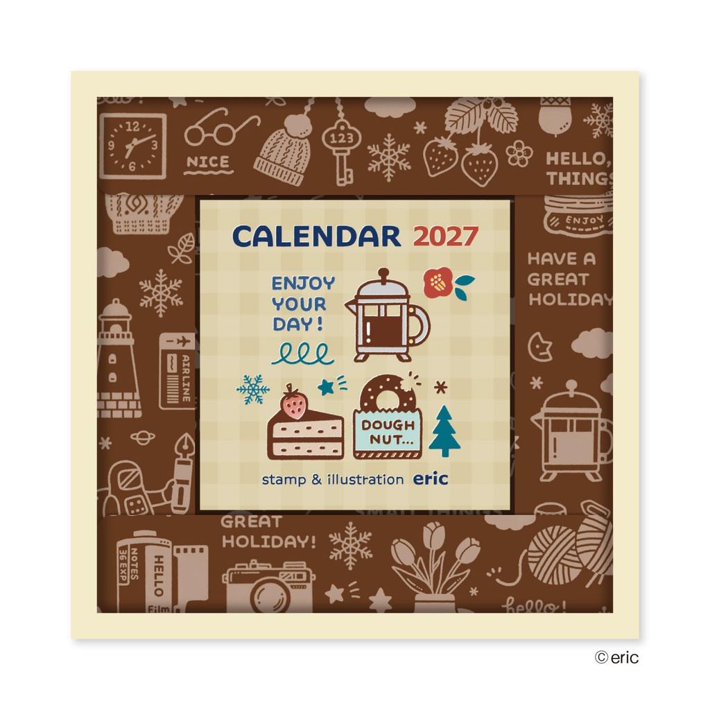 Shin Nihon Calendar 2027 Daily Tear Off Calendar eric color NK4420