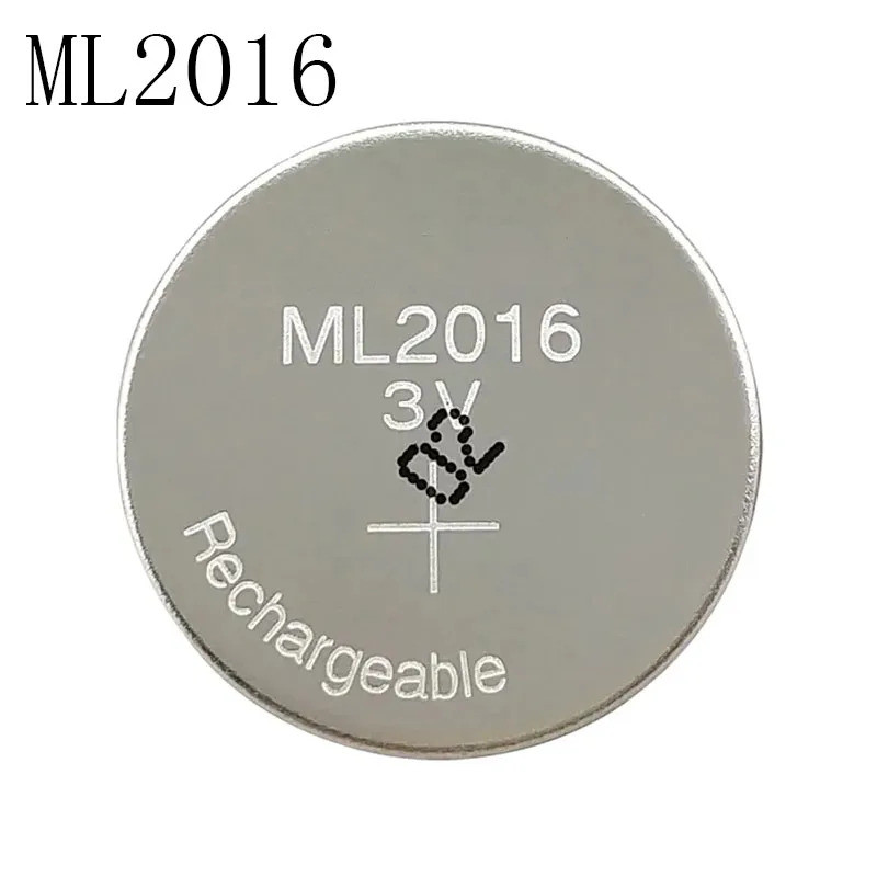2PCS/LOT Botão ML2016 3V Usado para placa-mãe de computador, relógio óptico e eletrônicos