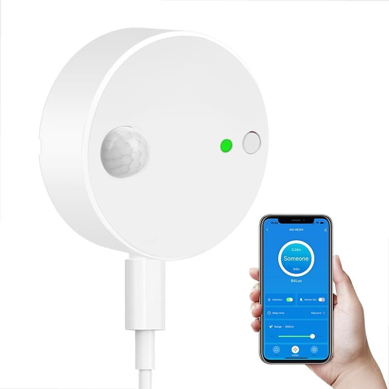 2pcs/lot XiuMii Smart Human Presence Motion Sensor,Tuya Smart Life App Control, 24G Millimeter Radar Detector High Sensi