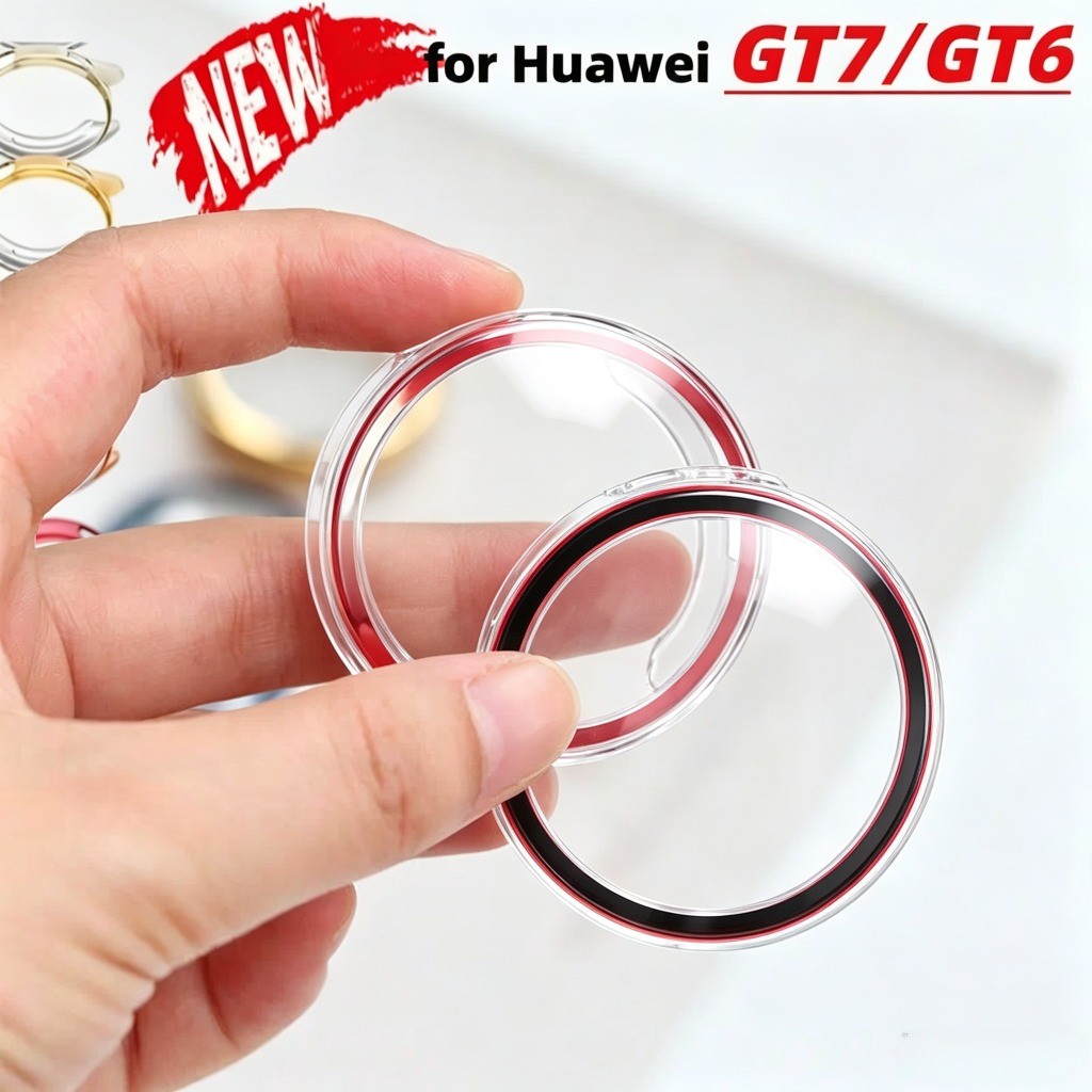 Capa TPU Para Huawei Watch GT 7 41mm 46mm GT6 46mm Protetor De Tela Macio À Prova De Choque