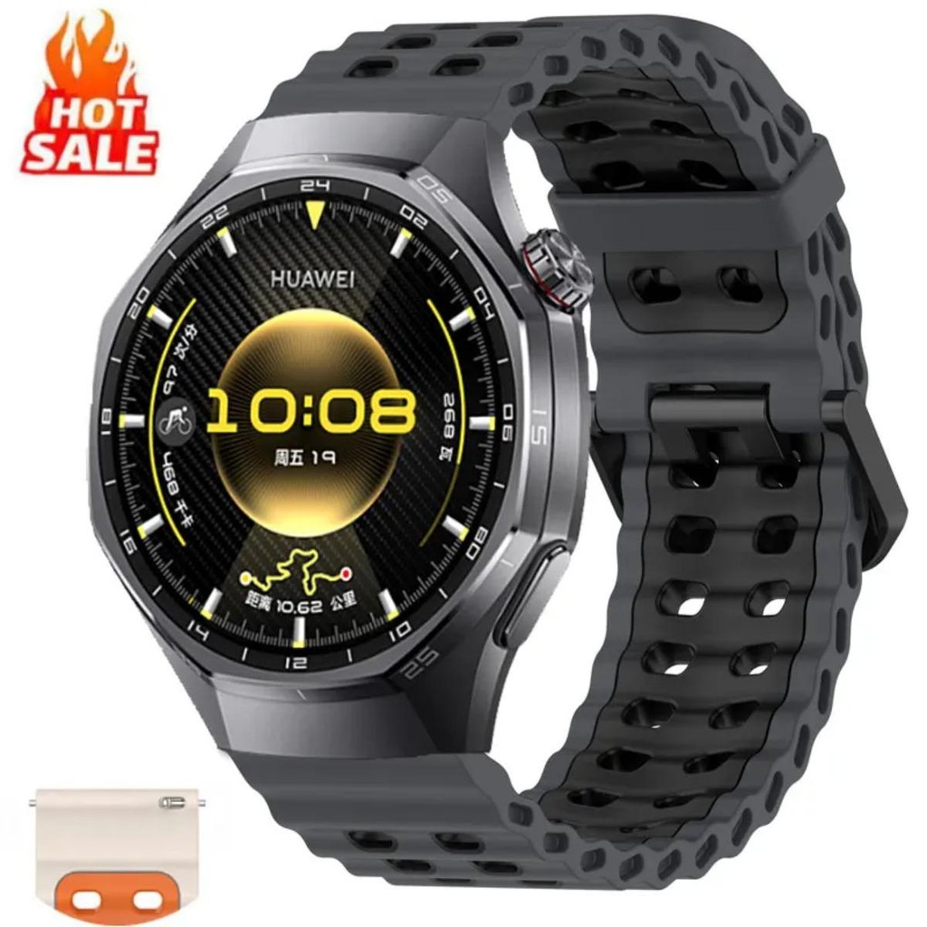 Pulseira De Silicone Oceano De 22mm Para Huawei GT6 Pro/GT6 46mm GT5/4 GT5 46mm Watch Ultimate 46mm