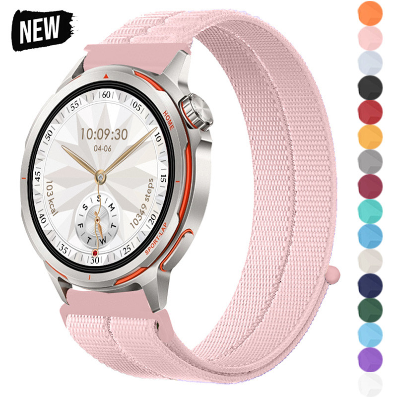 Pulseira De Nylon De 20mm/22mm Para Samsung Watch 7/6/5/4 , Esportiva Respirável Correa Huawei GT Runner 2 GT7/GT6/GT5/G