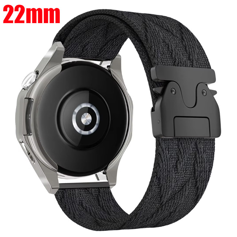 Pulseira De Nylon De 22 Mm Para Huawei Watch GT7 6 Pro 46/Ultimate 2 GT6 5 4 3 2 GT Runner 2 Substituição De Fivela De P