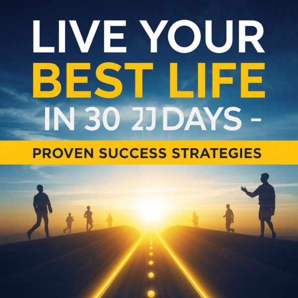Live Your Best Life in 30 Days - Proven Success Strategies