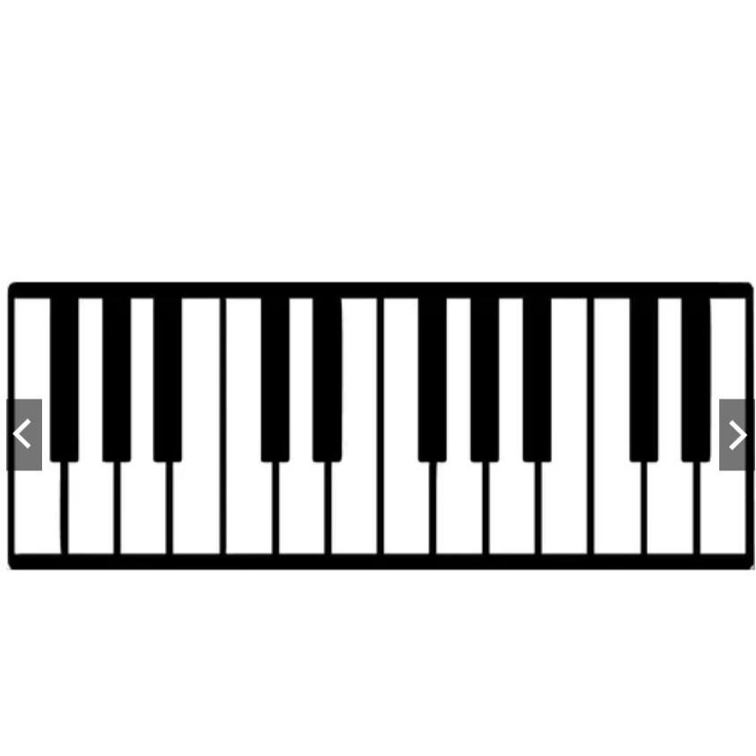 Adesivo Decoração Parede Música Teclado