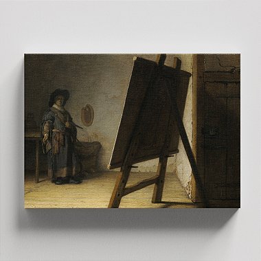 Quadro Canvas The Artist in his Studio Borda Infinita 40x60cm