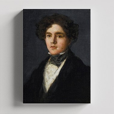 Quadro Canvas Portrait of Mariano Goya, the Artist’s Grandson Borda Infinita 60x90cm