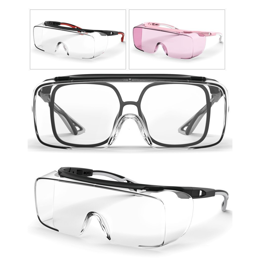 Anti-fog and UV-resistant safety glasses; a stylish option for protective eyewear. TWAV