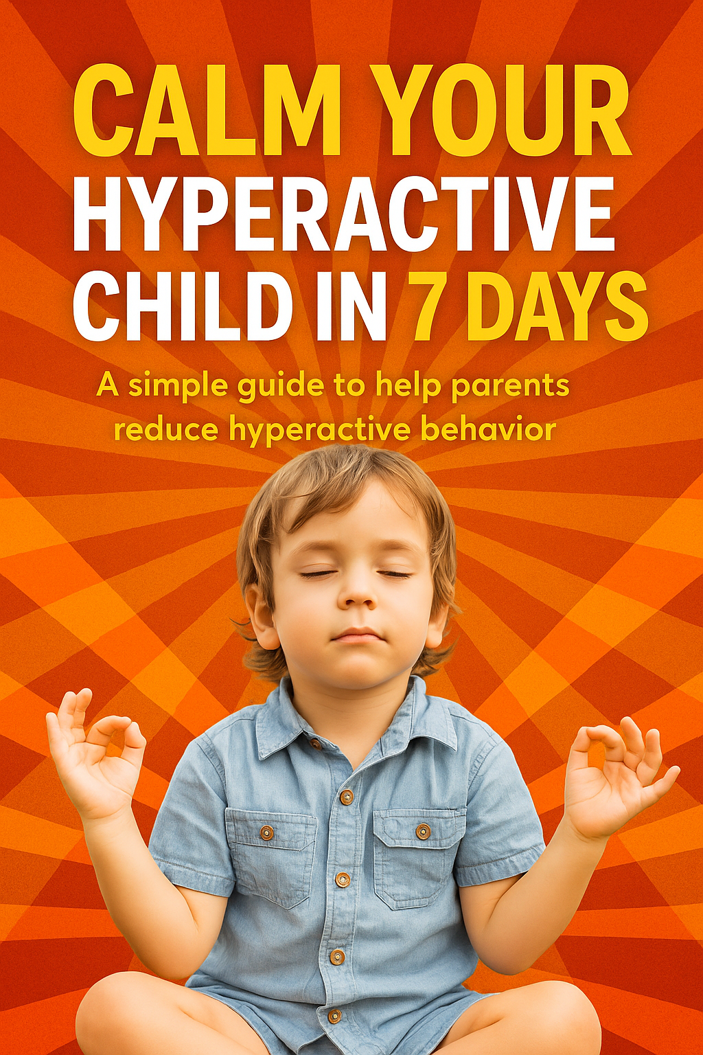 Ebook Calm Your Hyperactive Child in 7 Days