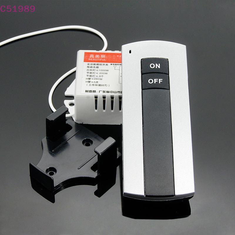 [kaan] Controle Remoto Digital Sem Fio ON/OFF De 1 Canal 220V Para Interruptor De Alimentação Leve BR