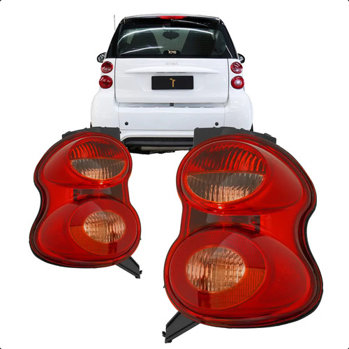 Lanterna Traseira Smart 2007 2008 2009 2010 A 2012 Sinaleira