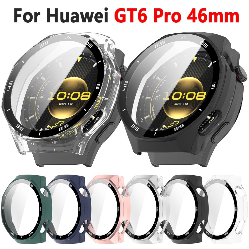 Capa De Proteção Para Huawei GT6 Pro 46mm Protetor De Tela + Acessórios Protetores De PC Rígido