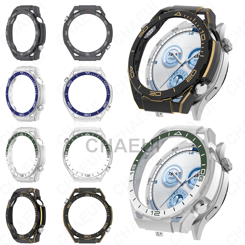 Protetor De Tela PC Caso Quadro Capa Acessórios Para Huawei Watch GT6 GT5 Pro GT4 46mm / Huawei Watch 4 Pro