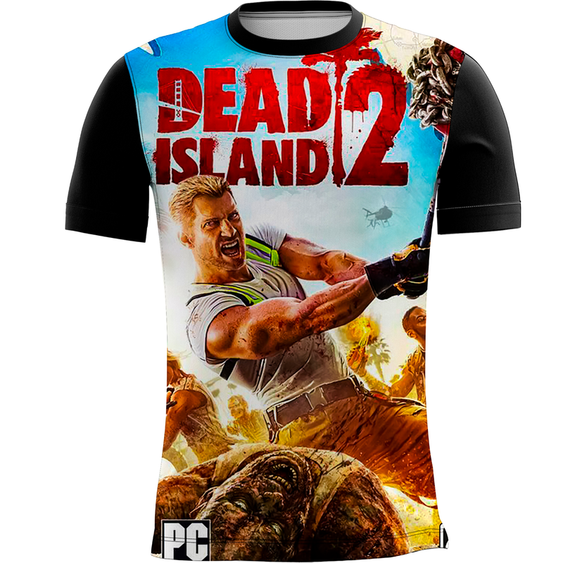 Camiseta Personalizada Estampa Digital Dead Island 6_x000D_