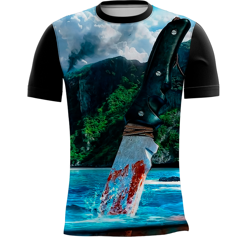 Camiseta Personalizada Estampa Digital Dead Island 1_x000D_