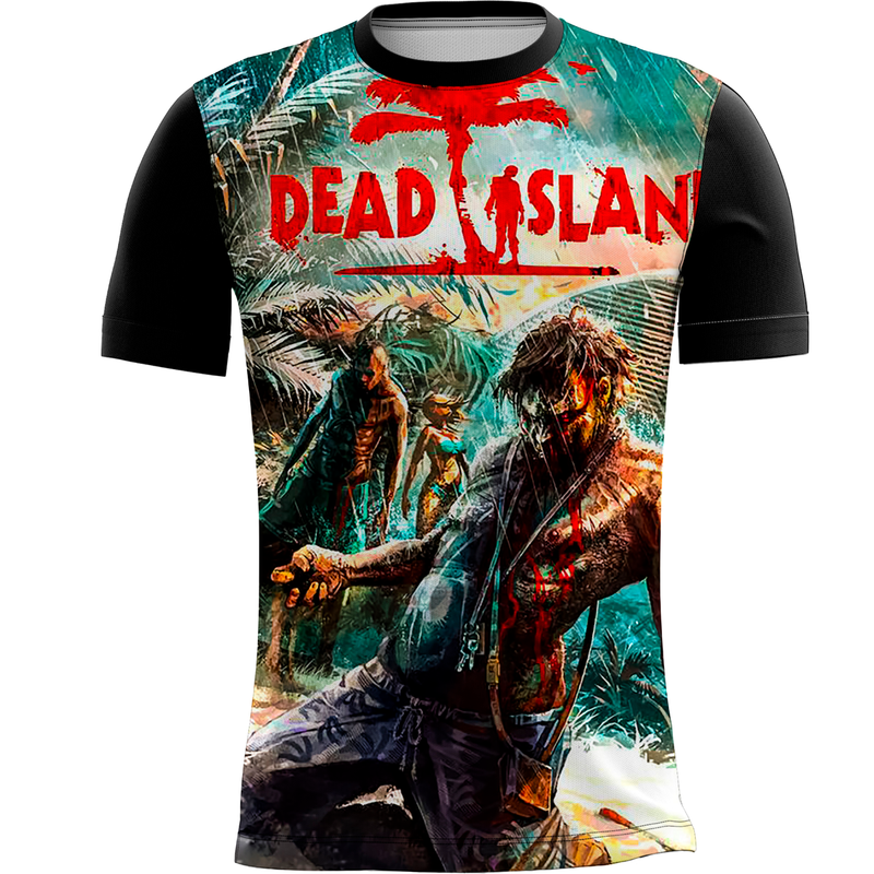 Camiseta Personalizada Estampa Digital Dead Island 4_x000D_