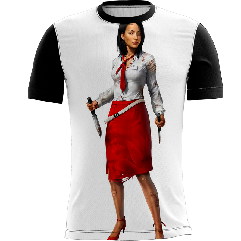 Camiseta Personalizada Estampa Digital Dead Island 3_x000D_