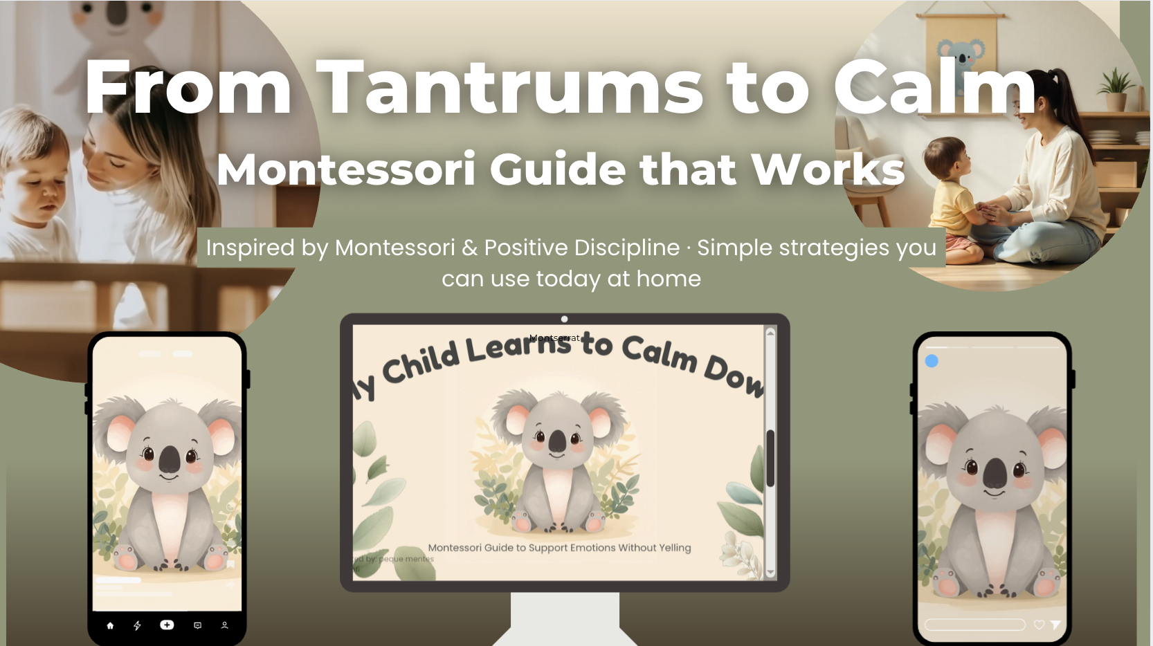 Goodbye Tantrums: Montessori Emotional Regulation Kit