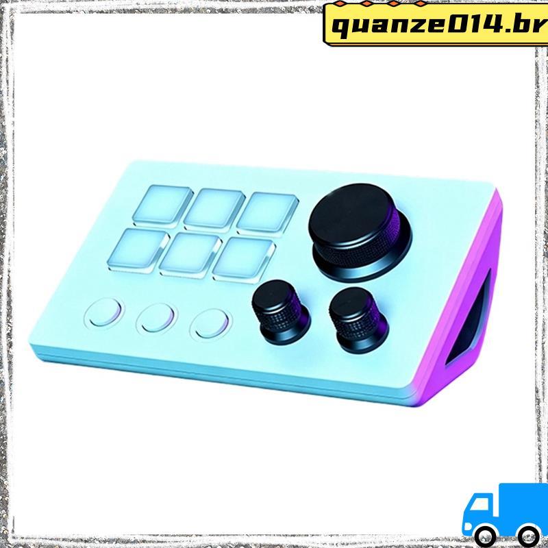 Desktop Ajudante Console De Mesa Painel Controlador Programável Macro Botão Personalizado Mini Teclado Cenário Múltiplo