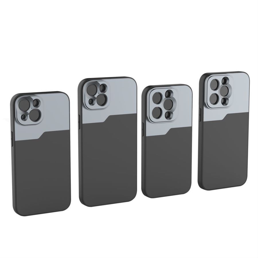 Capa De Telefone Móvel Com Rosca De 17MM Para iPhone 14 12 13 Pro Plus Max Mini Vlog Protetora Anamórfica Macro Lente Gr