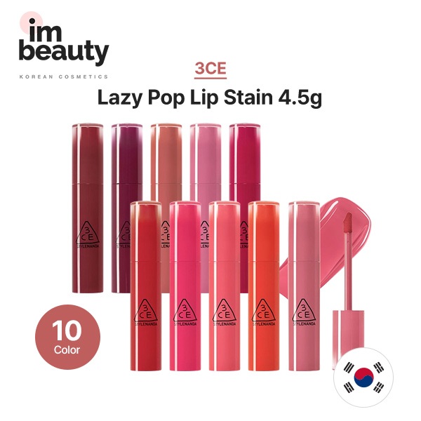 [3CE] Mancha Labial Pop Preguiçosa 4.5g