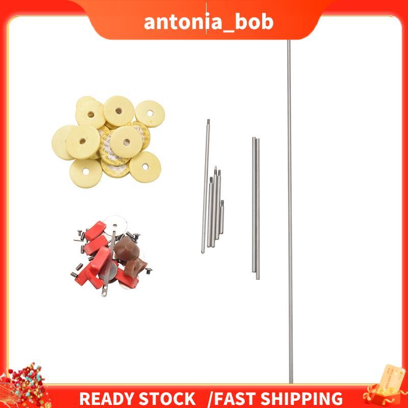 80 Pçs/set Flauta Peças De Reparo Ferramenta Kit De Manutenção Parafusos + 16pcs Almofadas De Som De Buraco Aberto Acess