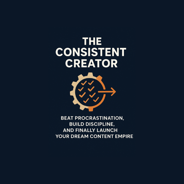 The Consistent Creator: Beat Procrastination, Build Discipline, and Finally Launch Your Dream Content Empire