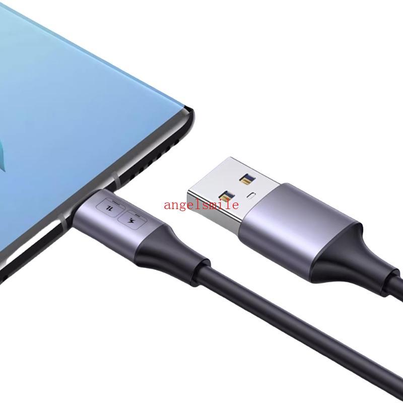 USB Para TypeC Carregamento Rápido Dispositivos E Transferência 50 Cm TPE Forte