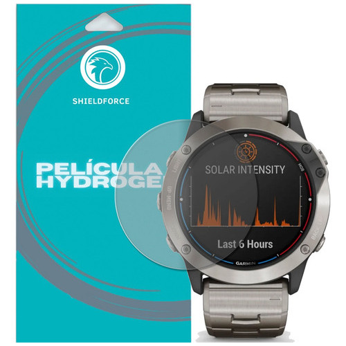 Película Garmin Quatix 6 [47mm] Shieldforce [3x Tela]